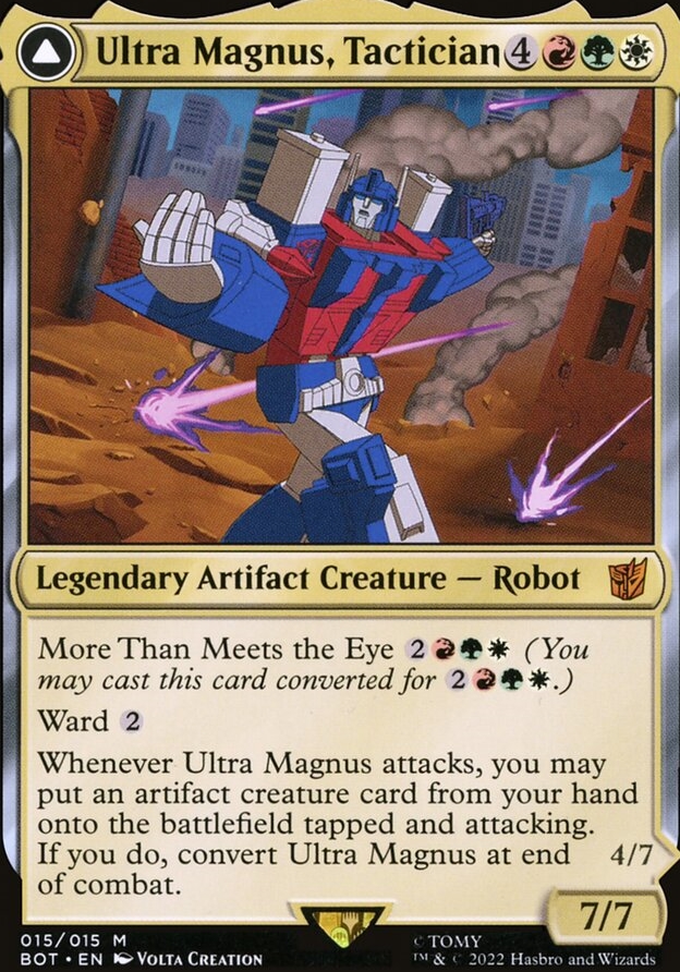 "Ultra Magnus, Tactician"